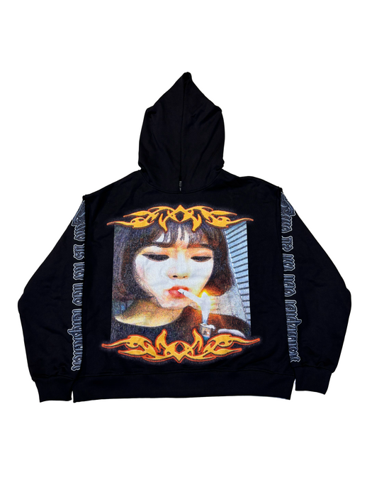 SMOKING KILLS HOODIE BLACK