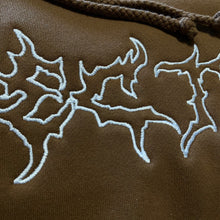 Load image into Gallery viewer, SADDLE EMBROIDERED OUTLINE HEAVYWEIGHT HOODIE