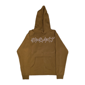 SADDLE EMBROIDERED OUTLINE HEAVYWEIGHT HOODIE